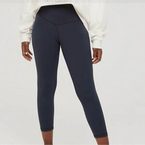 New Aerie Offline 3/4 Crop Legging Navy Blue